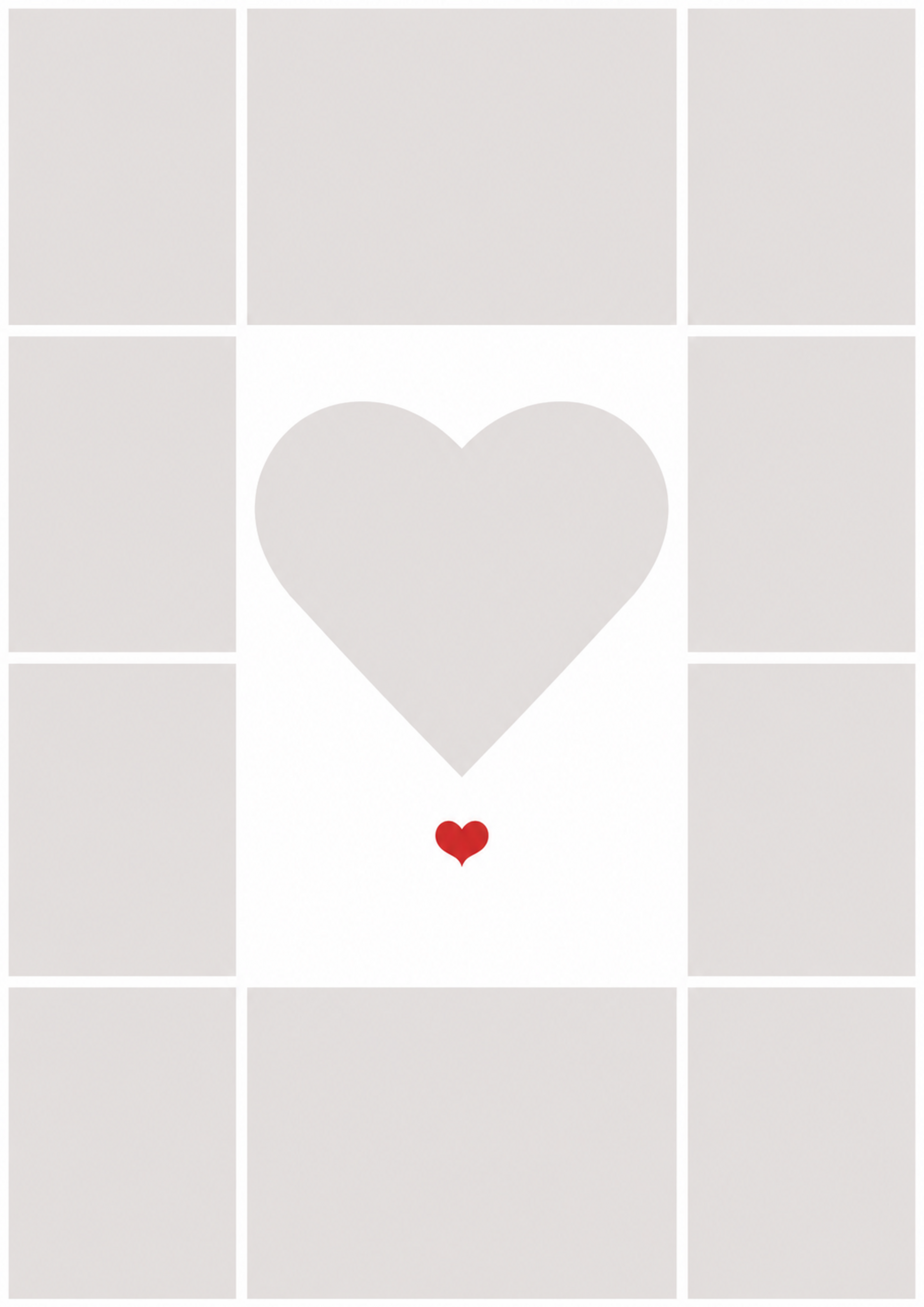 Wedding Heart Collage